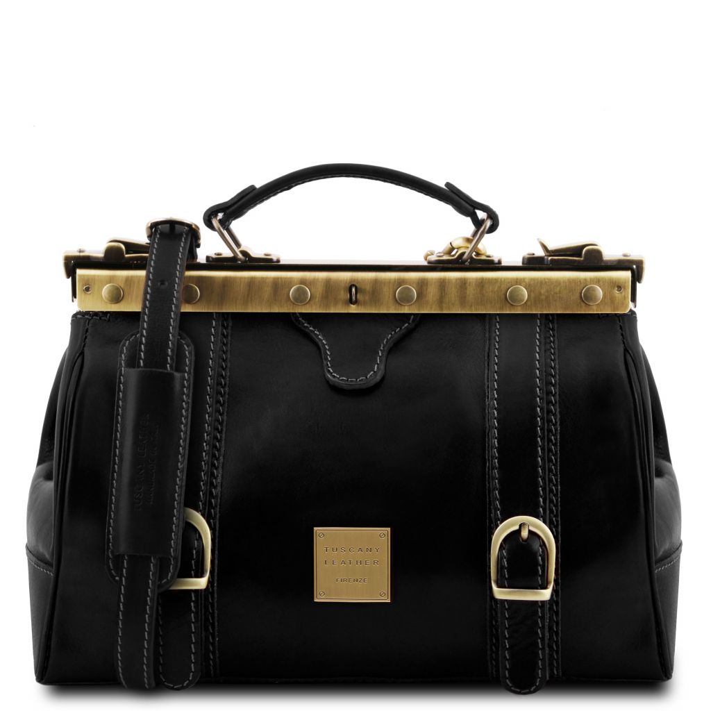 Tuscany Leather Monalisa Doktorsväska #Färg_Svart