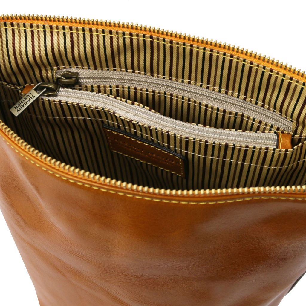 Tuscany Leather Giusi Axelremsväska #Färg_Gul