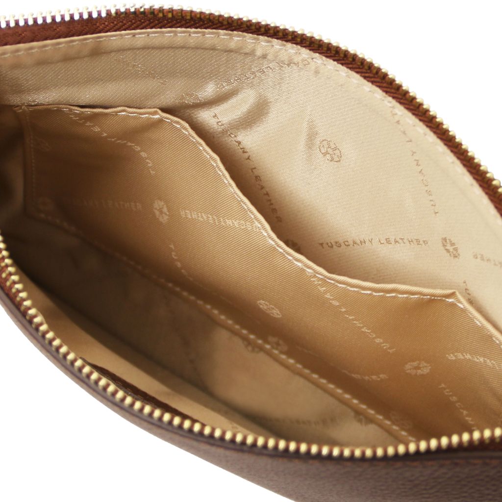 Tuscany Leather Diva Handväska #Färg_Kaffe