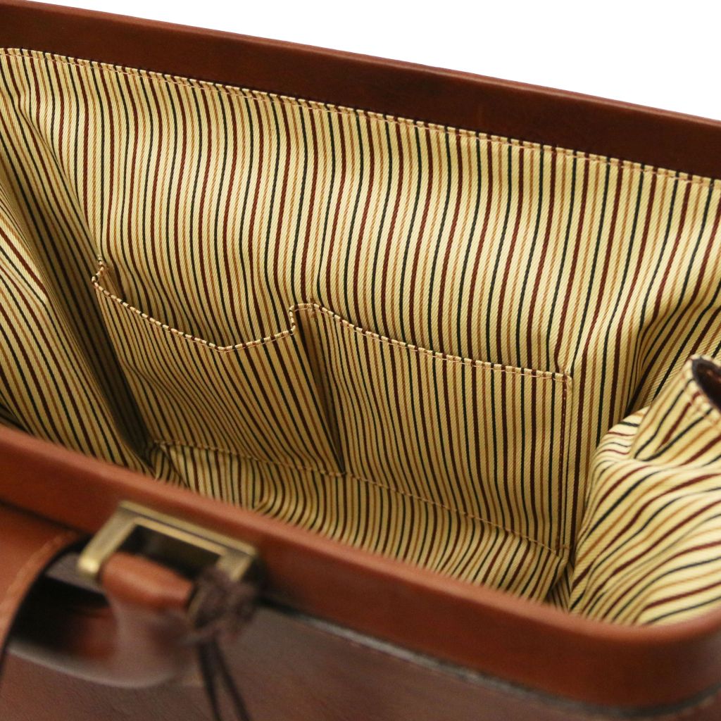 Tuscany Leather Raffaello Doktorsväska #Färg_Brun