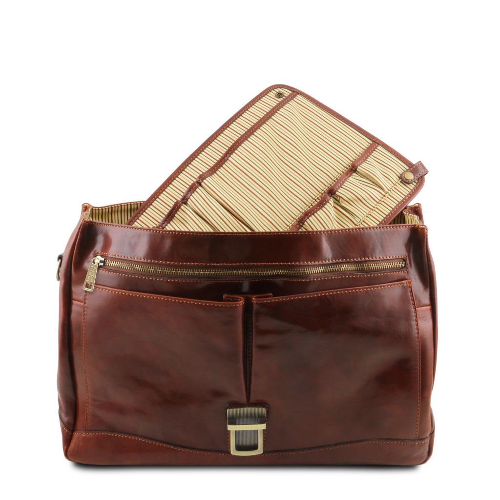 Tuscany Leather Mantova Portfölj #Färg_Svart