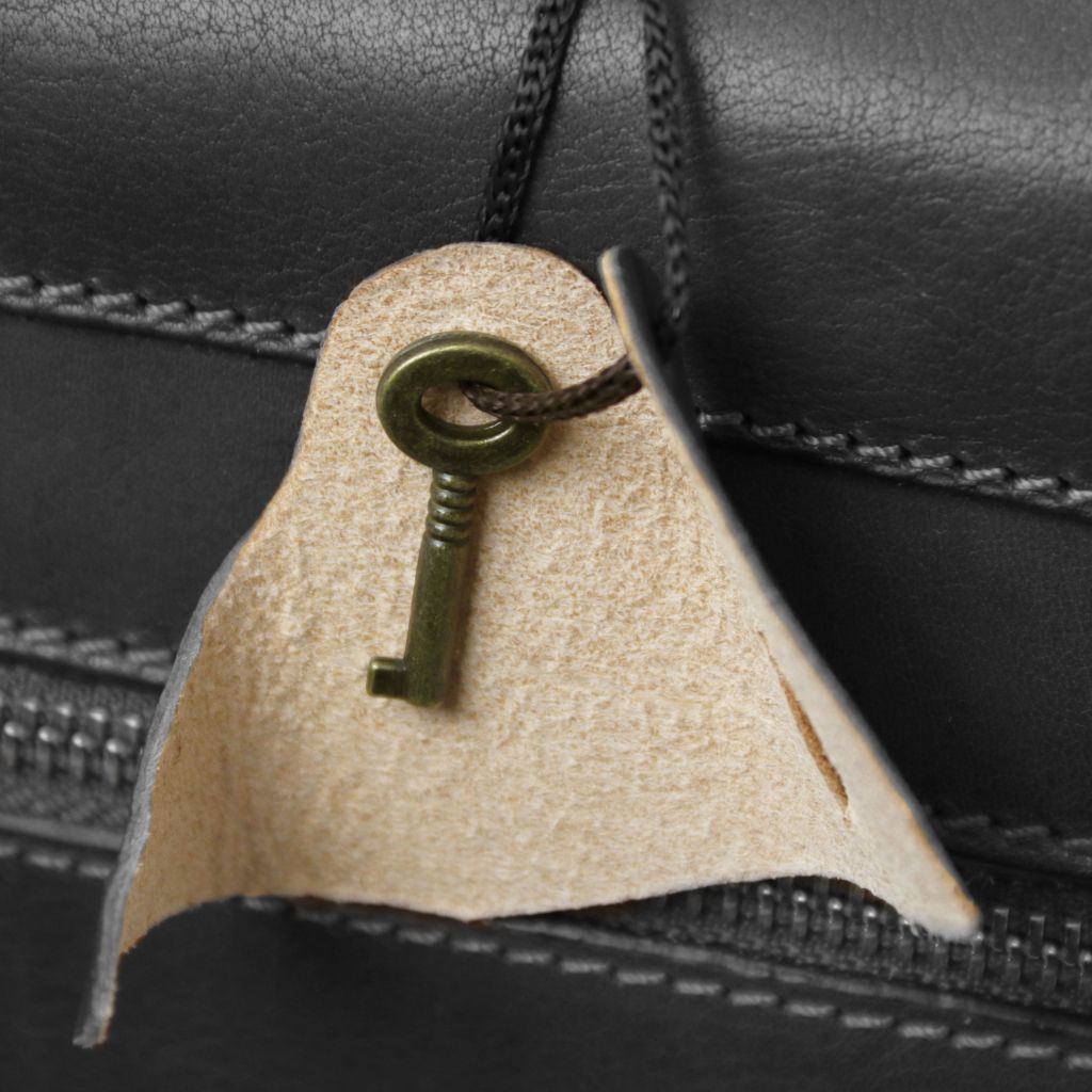 Tuscany Leather Cremona Portfölj #Färg_Svart