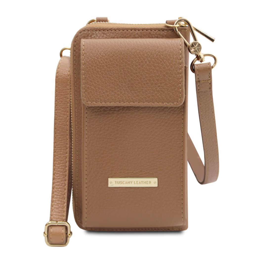 Tuscany Leather TL Bag Axelremsväska #Färg_Taupe