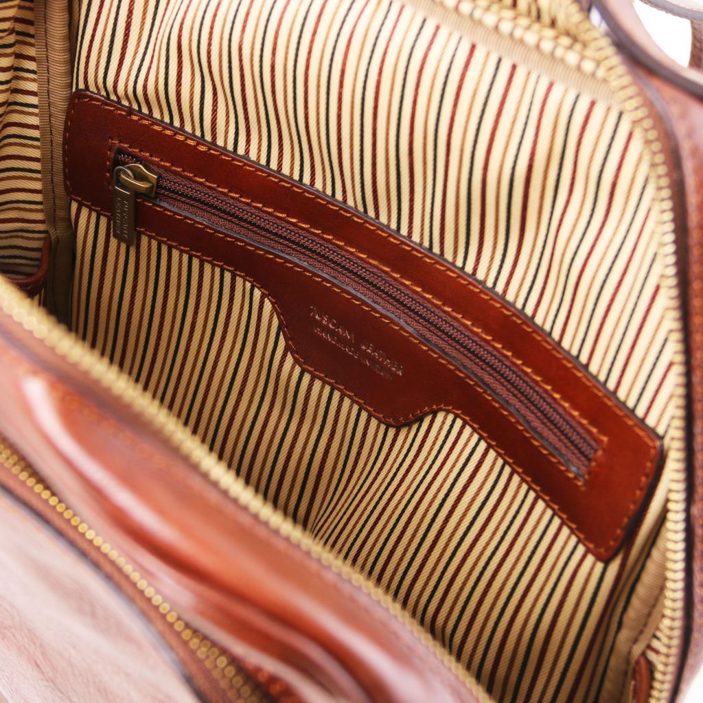 Tuscany Leather Bangkok Datorryggsäck #Färg_Mörkbrun