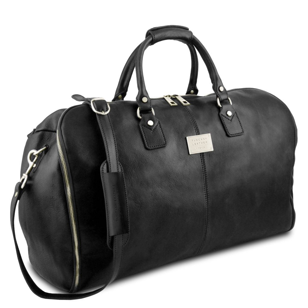 Tuscany Leather Antigua Weekendväska #Färg_Svart