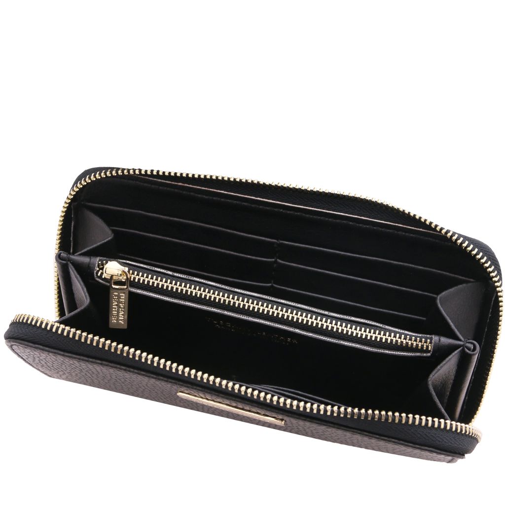 Tuscany Leather Eris Plånbok #Färg_Svart