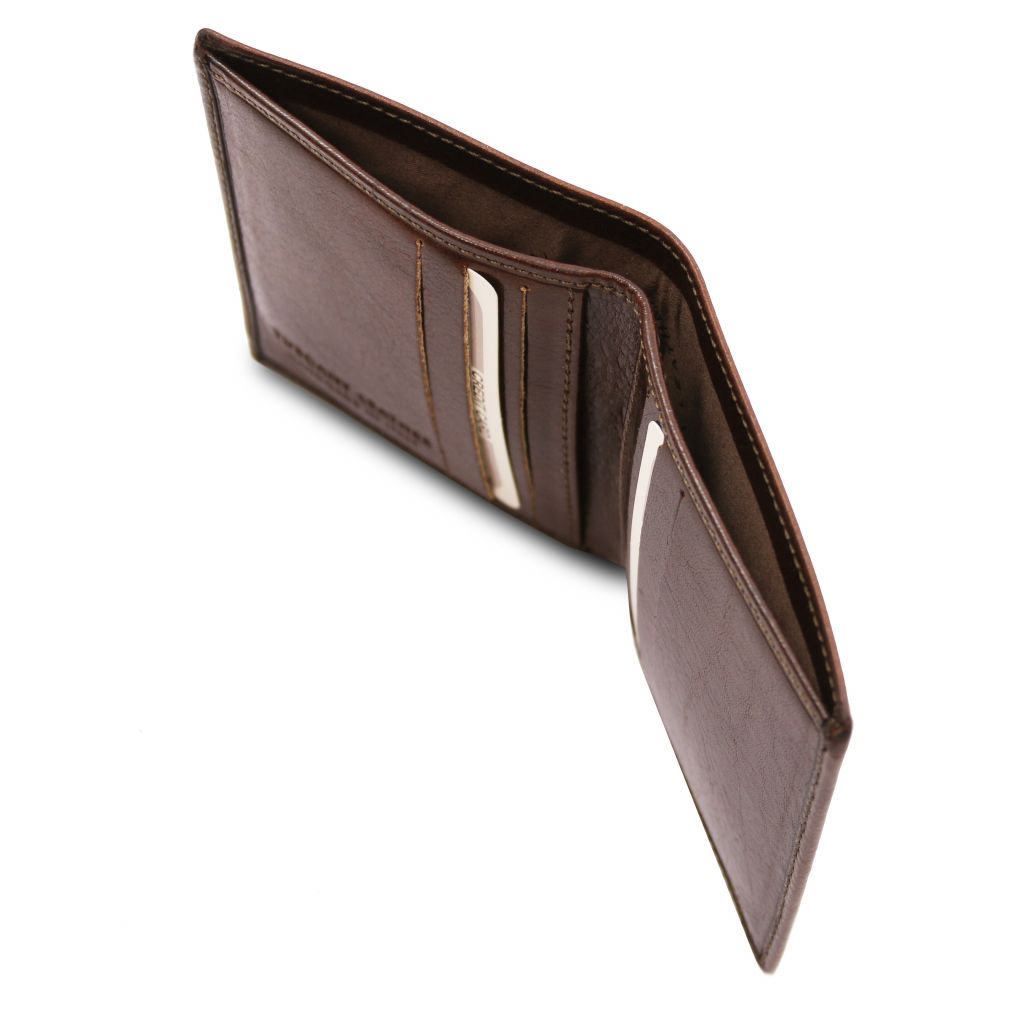 Tuscany Leather Exclusive 2 Plånbok #Färg_Mörkbrun