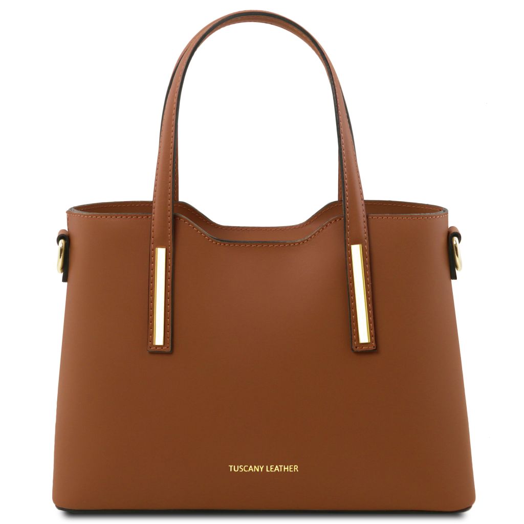 Tuscany Leather Olimpia Handväska #Färg_Cognac
