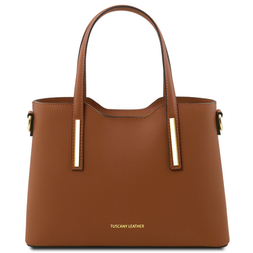 Tuscany Leather Olimpia Handväska #Färg_Cognac
