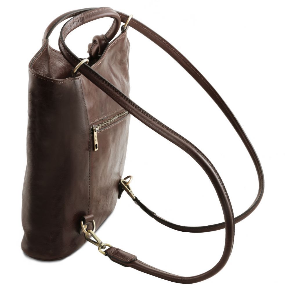 Tuscany Leather Patty Handväska #Färg_Mörkbrun