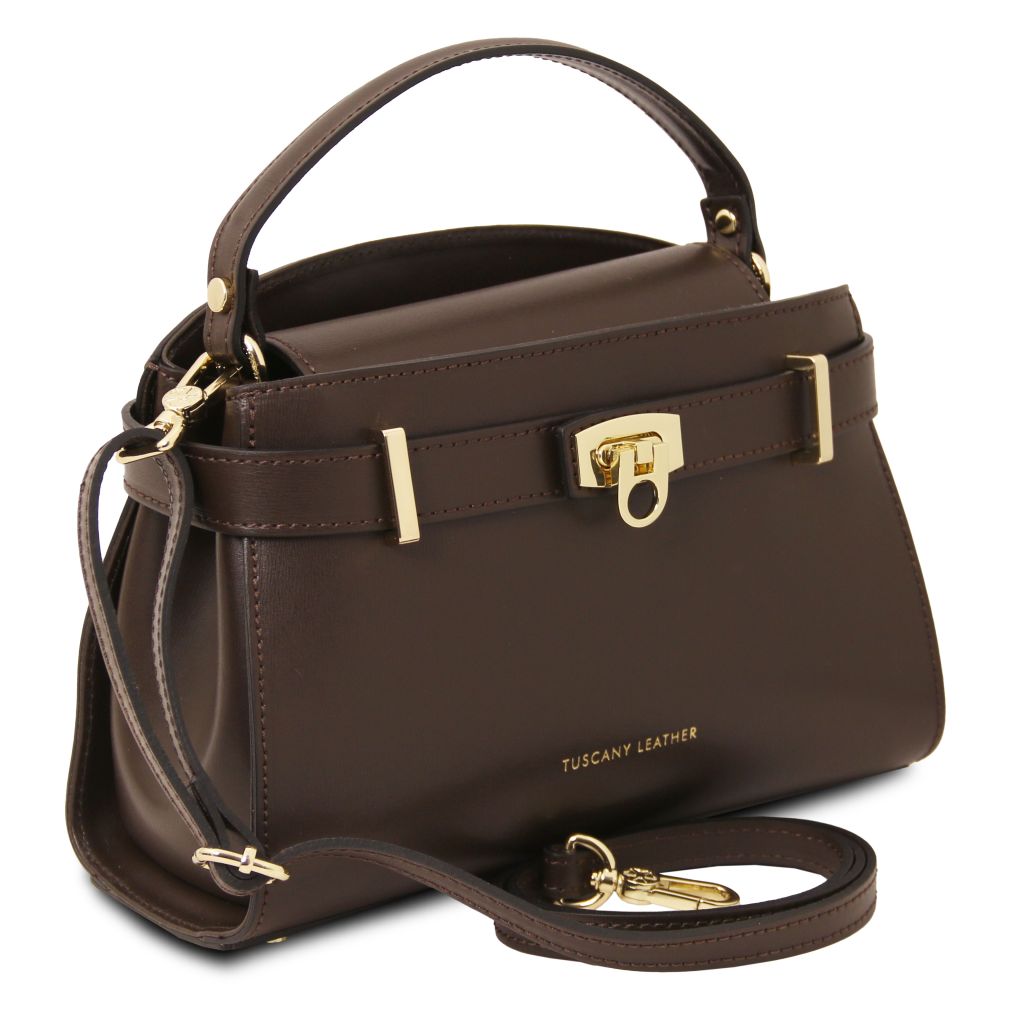 Tuscany Leather Maisy Handväska #Färg_Kaffe