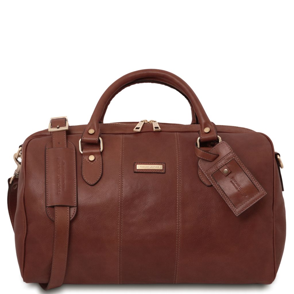 Tuscany Leather Lisbona S Weekendväska #Färg_Brun