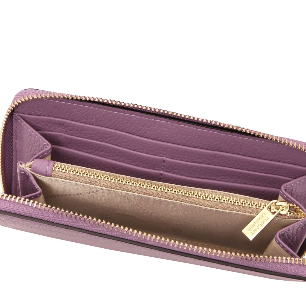 Tuscany Leather Financier Plånbok #Färg_Lila