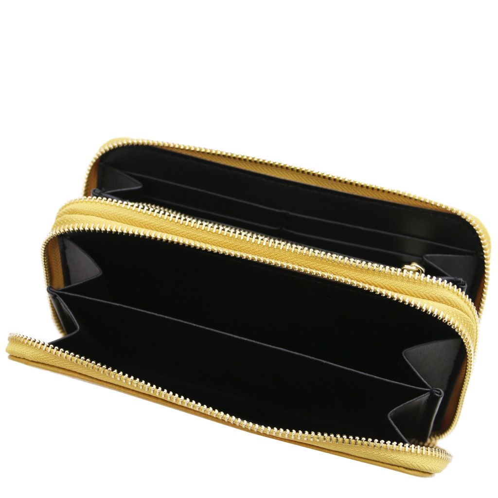 Tuscany Leather Mira Plånbok #Färg_Senap