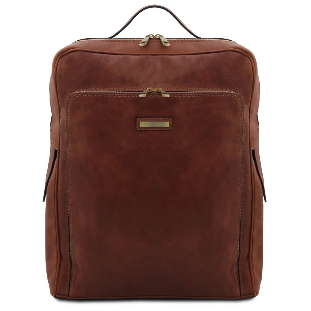Tuscany Leather Bangkok Datorryggsäck #Färg_Brun