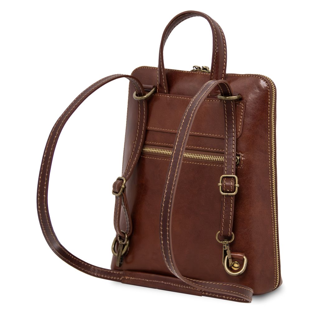 Tuscany Leather Paris Ryggsäck #Färg_Brun