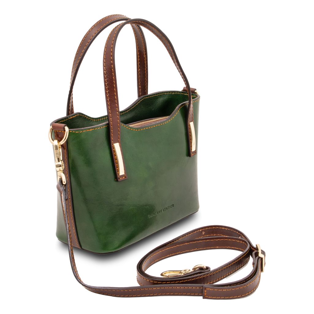 Tuscany Leather Amelia Handväska #Färg_Grön