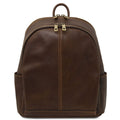 Tuscany Leather Canberra Ryggsäck #Färg_Mörkbrun