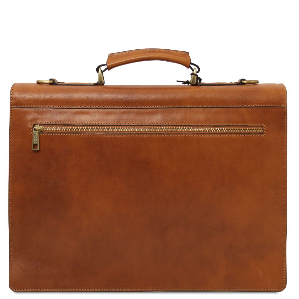 Tuscany Leather Cremona Portfölj #Färg_Cognac