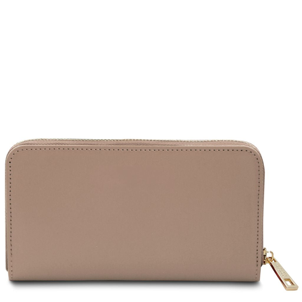 Tuscany Leather Ilizia Plånbok #Färg_Ljus Taupe