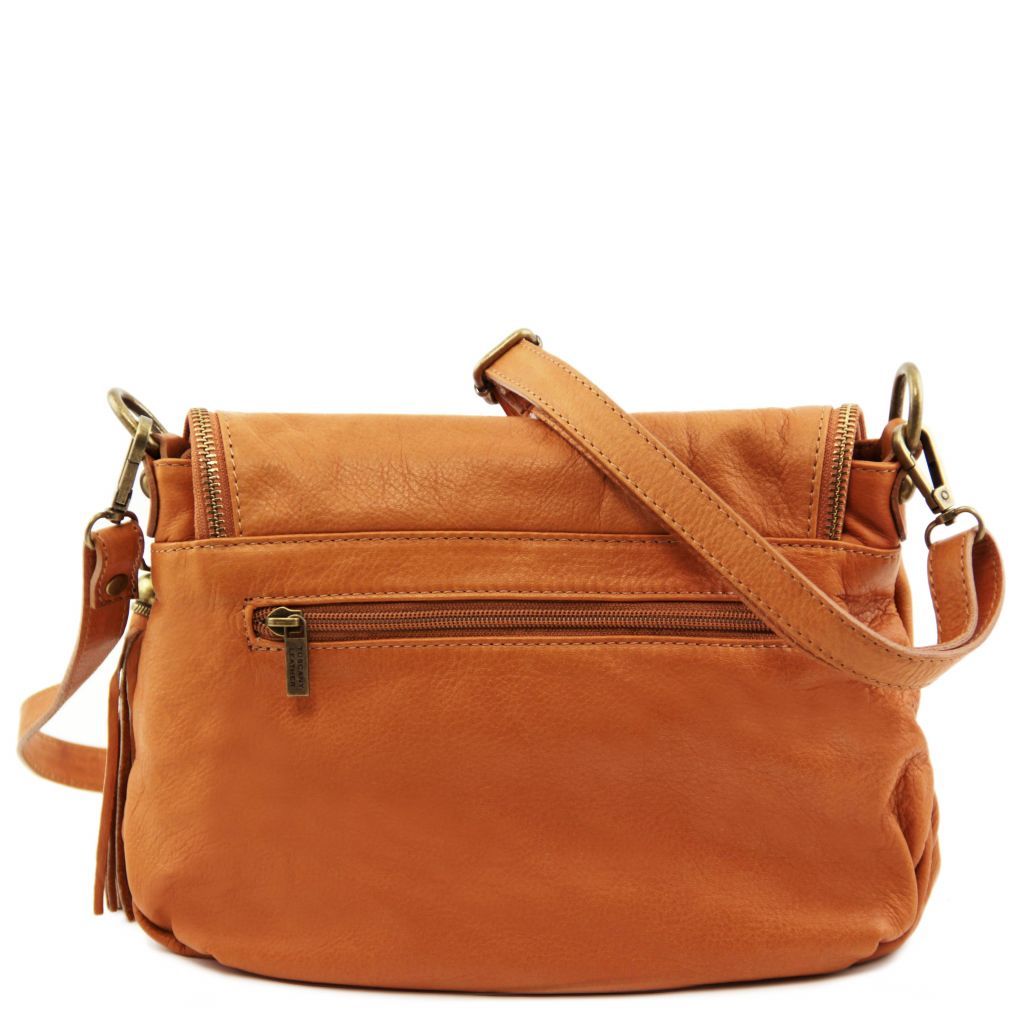 Tuscany Leather TL Bag Axelväska #Färg_Cognac