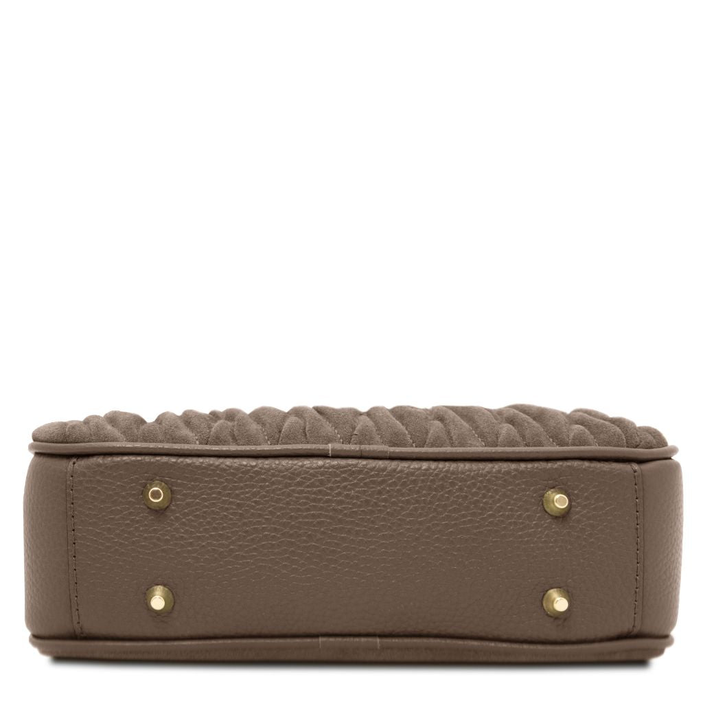 Tuscany Leather Chantilly Handväska #Färg_Taupe