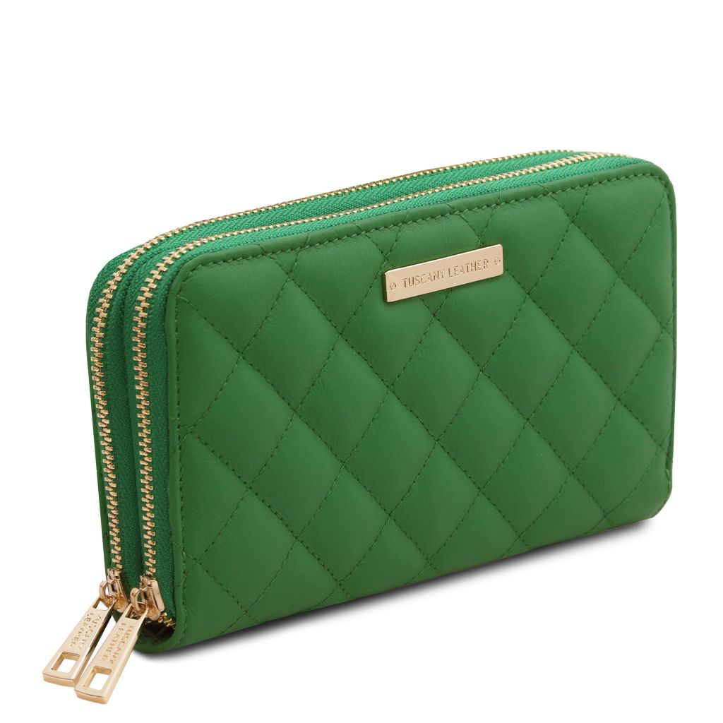 Tuscany Leather Ada Plånbok #Färg_Grön