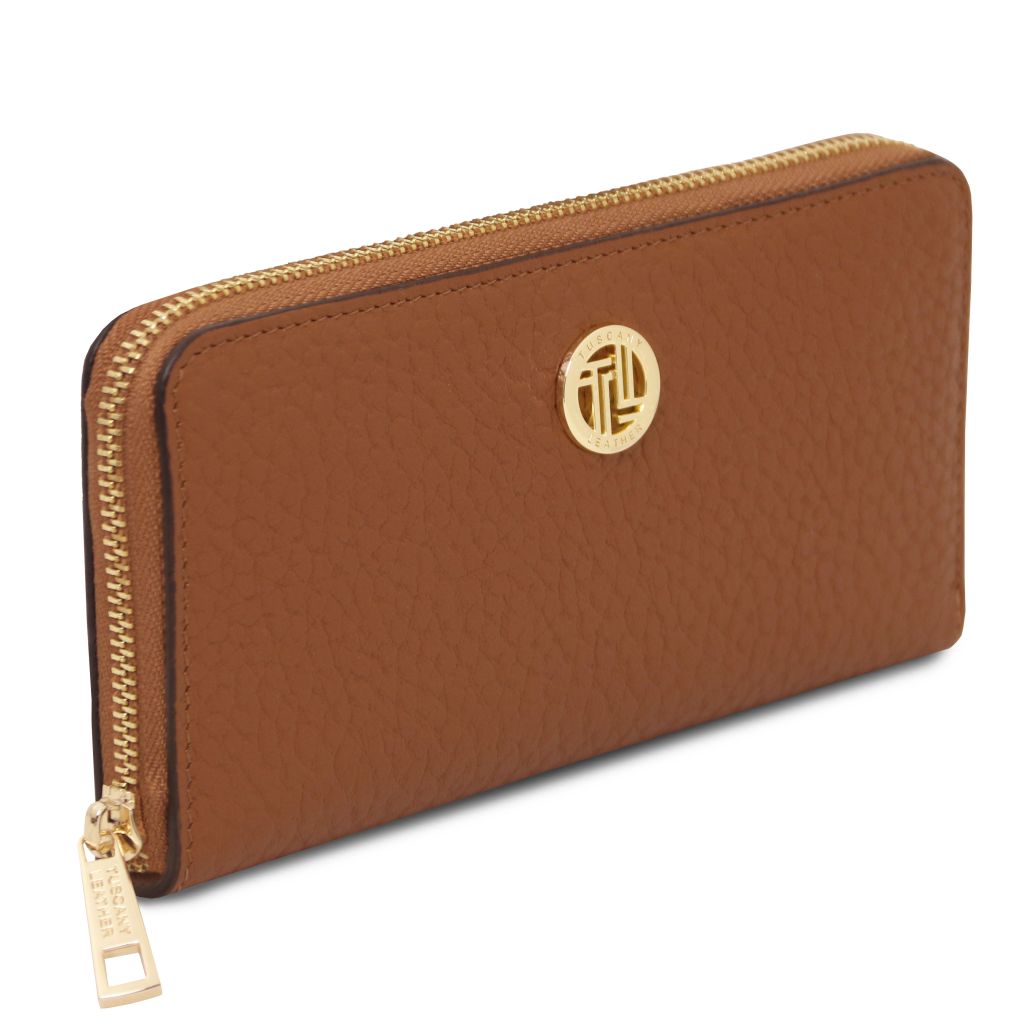 Tuscany Leather Financier Plånbok #Färg_Cognac