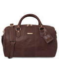 Tuscany Leather Lisbona S Weekendväska #Färg_Mörkbrun