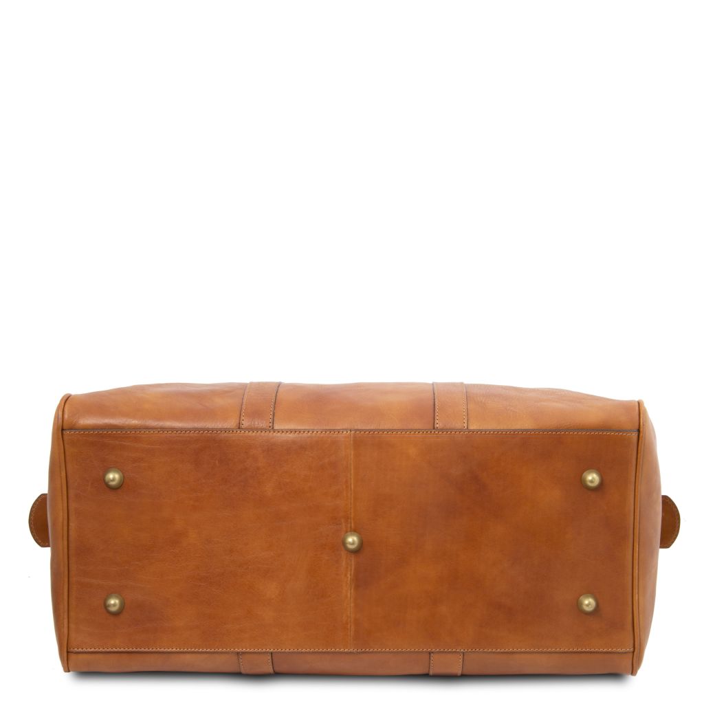 Tuscany Leather Oslo Weekendväska #Färg_Cognac