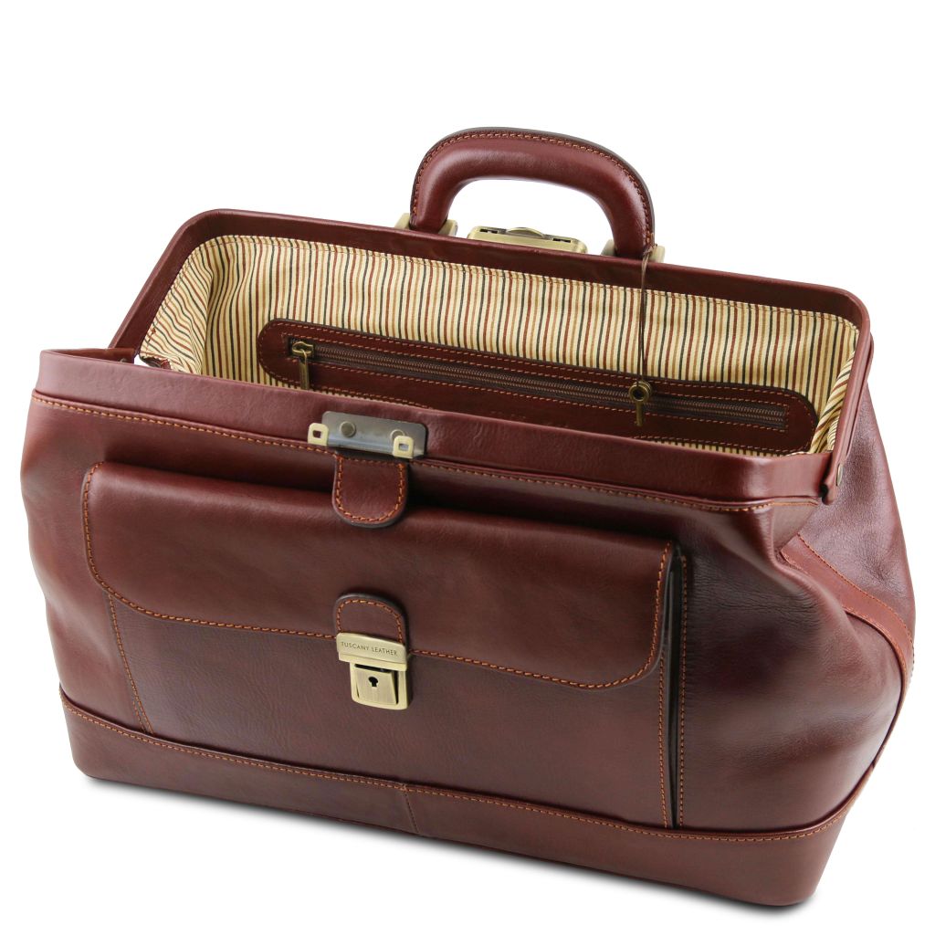Tuscany Leather Bernini Doktorsväska #Färg_Brun