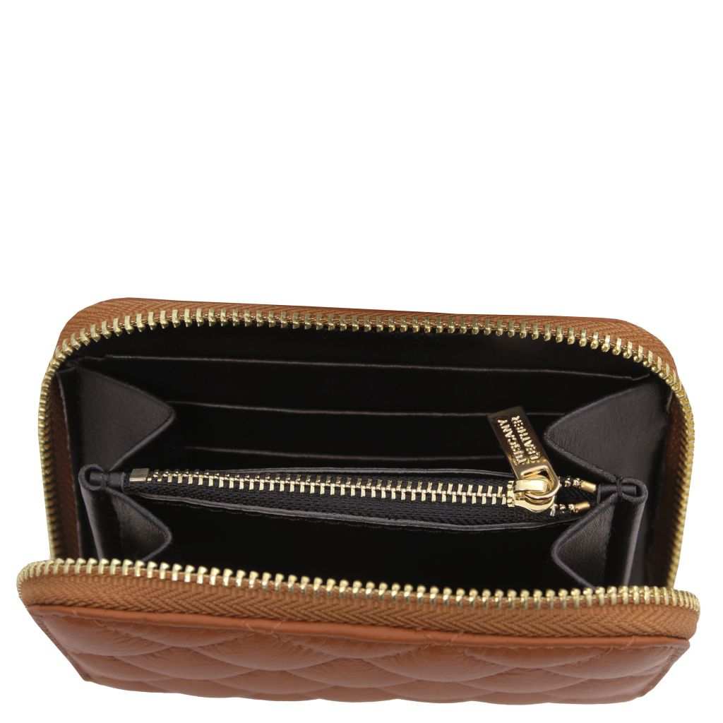 Tuscany Leather Teti Plånbok #Färg_Cognac