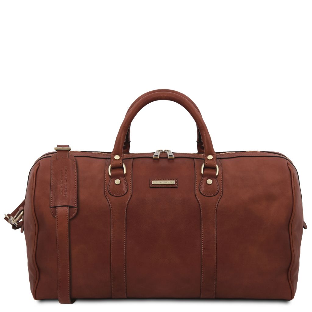 Tuscany Leather Oslo Weekendväska #Färg_Brun