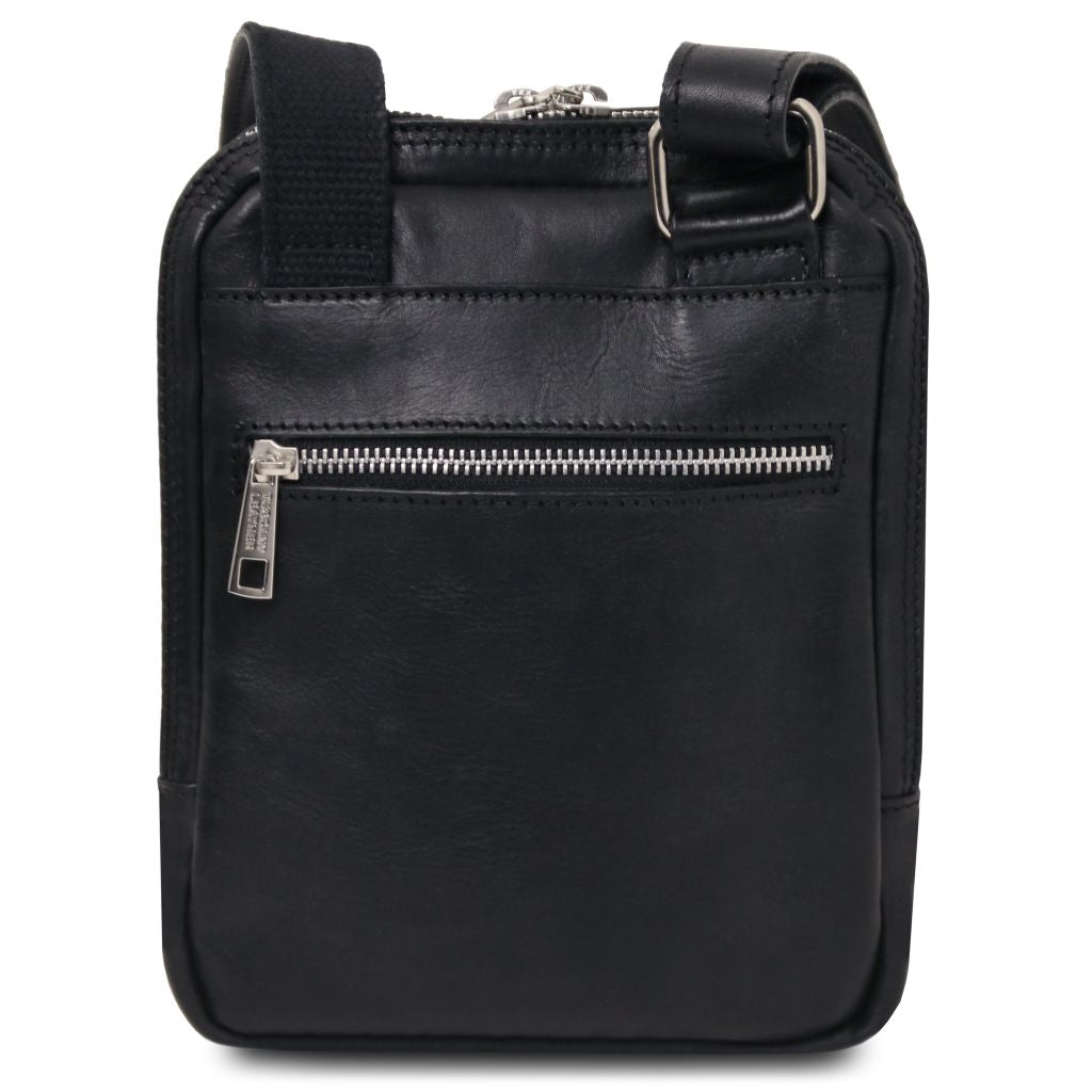 Tuscany Leather Mark Axelremsväska #Färg_Svart