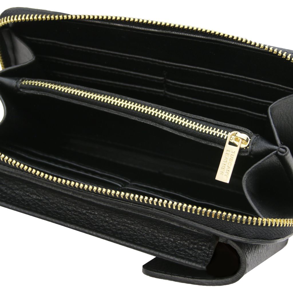 Tuscany Leather TL Bag Axelremsväska #Färg_Svart