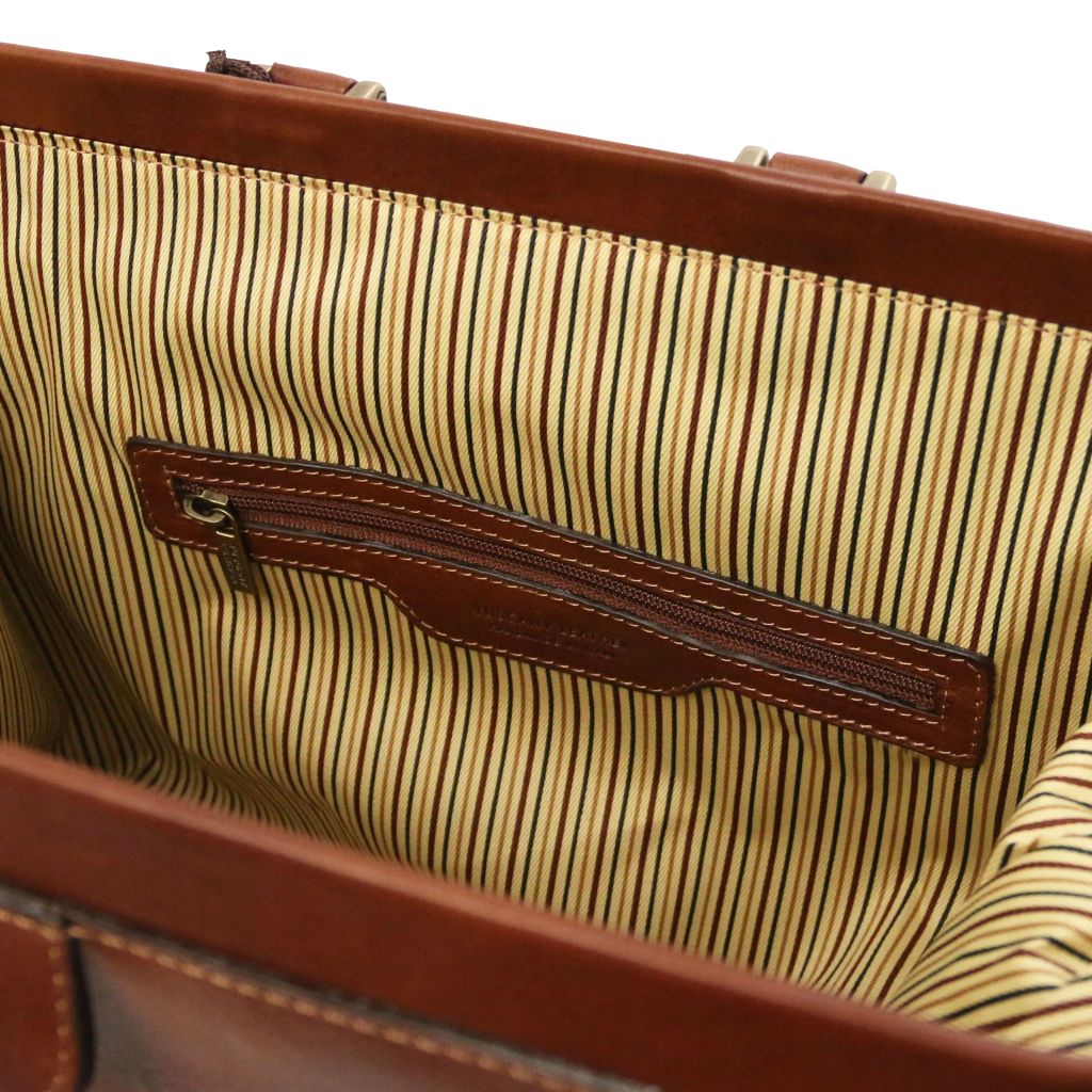 Tuscany Leather Raffaello Doktorsväska #Färg_Brun