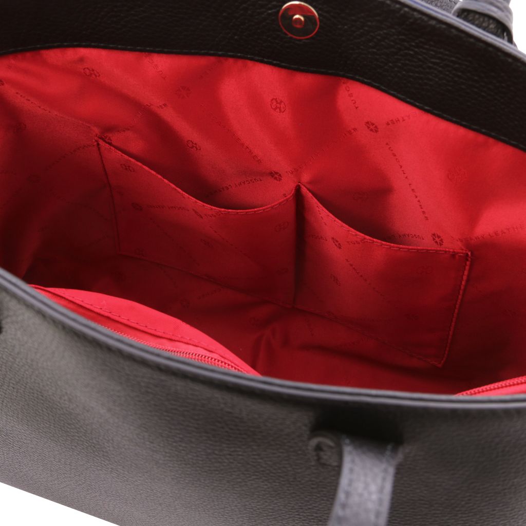 Tuscany Leather TL Bag Handväska #Färg_Svart