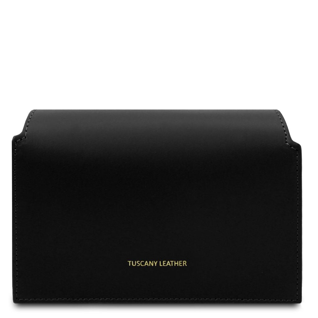 Tuscany Leather TL Bag Axelremsväska #Färg_Svart