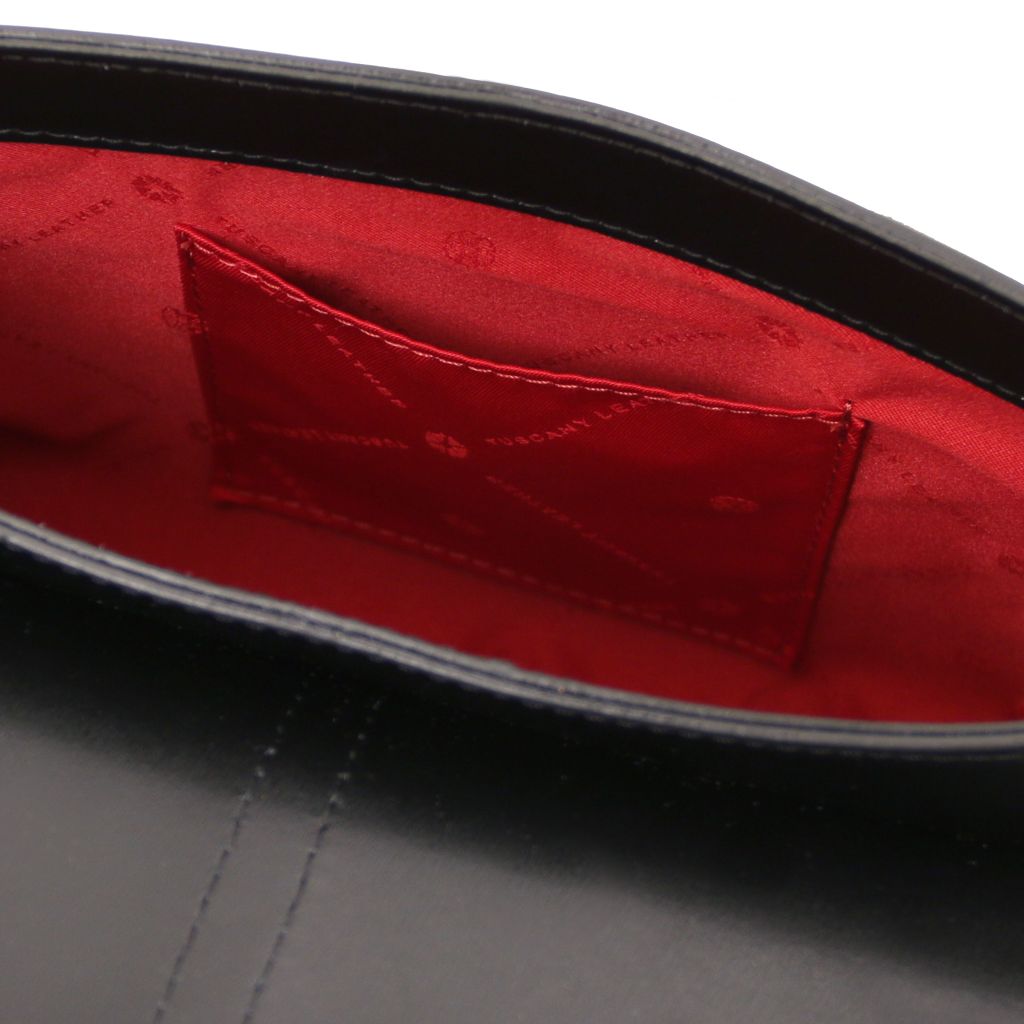 Tuscany Leather Nausica Handväska #Färg_Svart