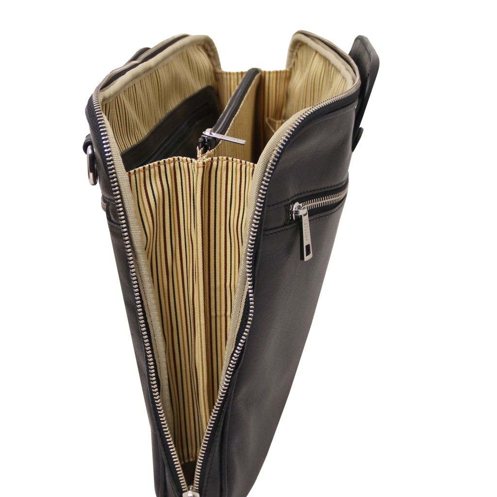 Tuscany Leather Caserta Datorväska #Färg_Svart