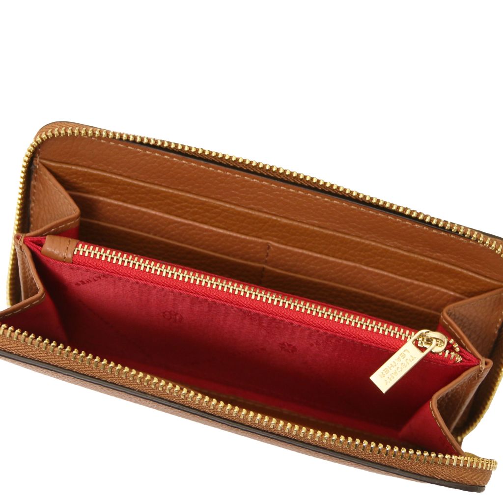 Tuscany Leather Financier Plånbok #Färg_Cognac