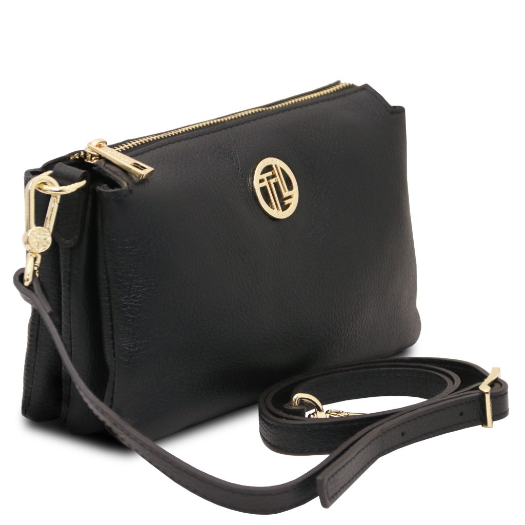 Tuscany Leather Sia Handväska #Färg_Svart
