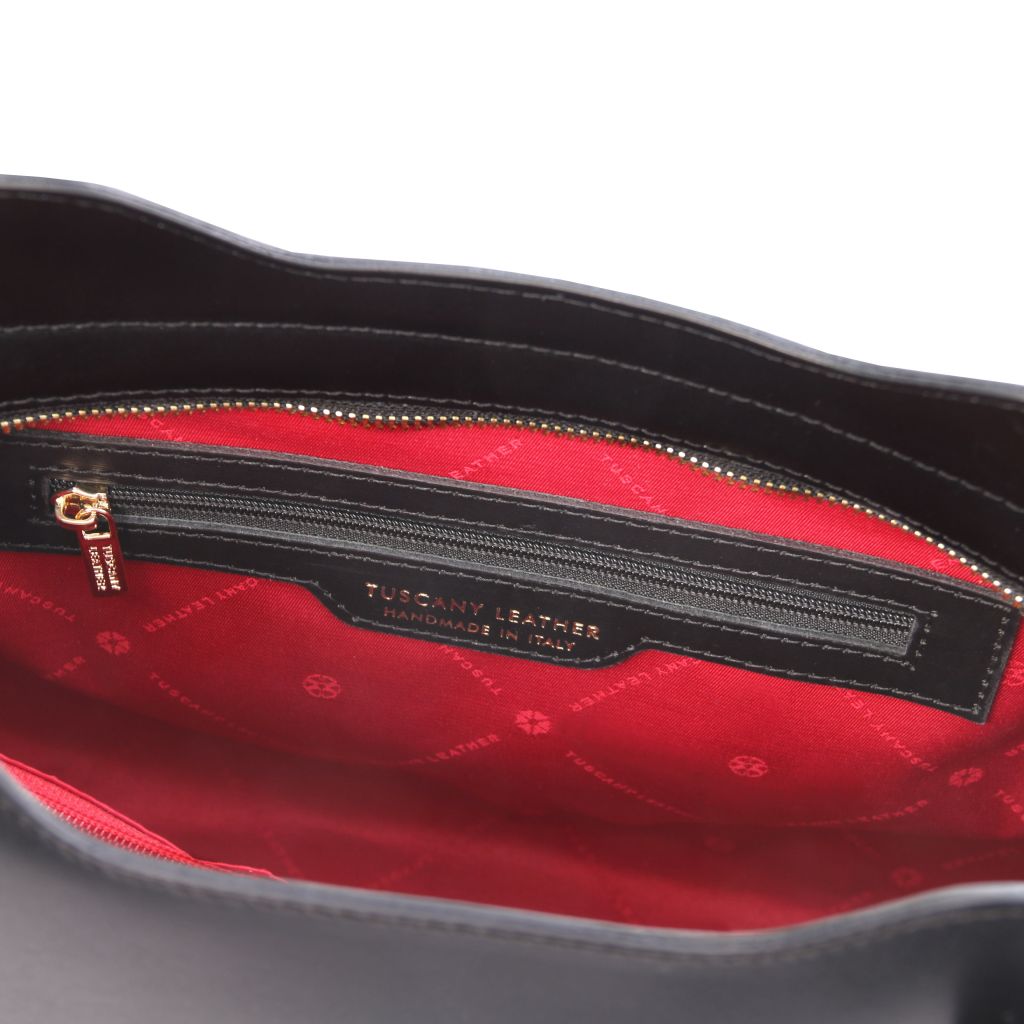 Tuscany Leather Olimpia Handväska #Färg_Svart