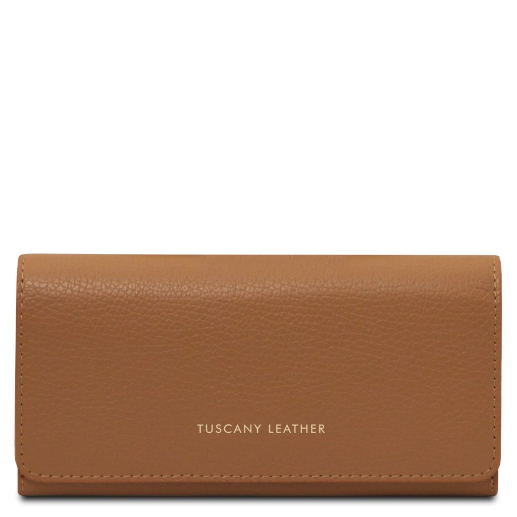 Tuscany Leather Iside Plånbok #Färg_Caramel Brun
