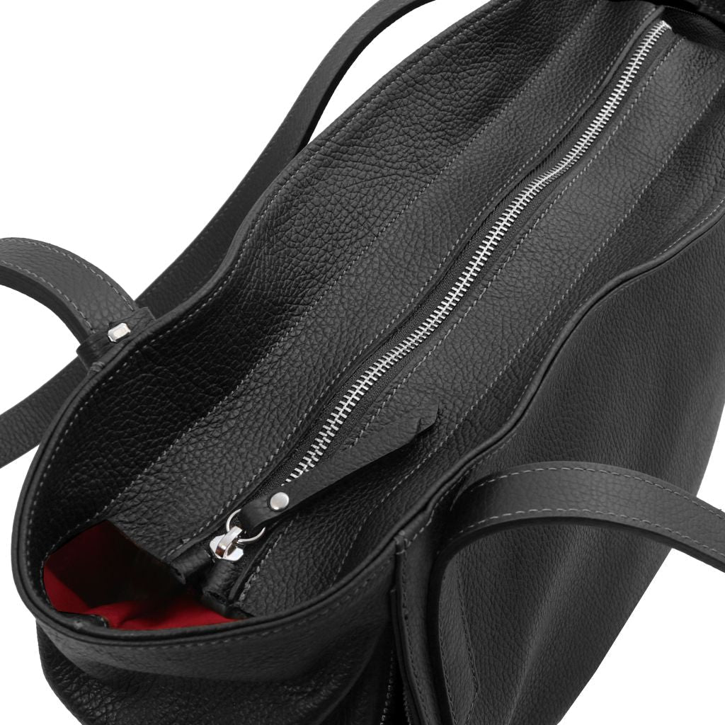 Tuscany Leather TL Bag Handväska #Färg_Svart
