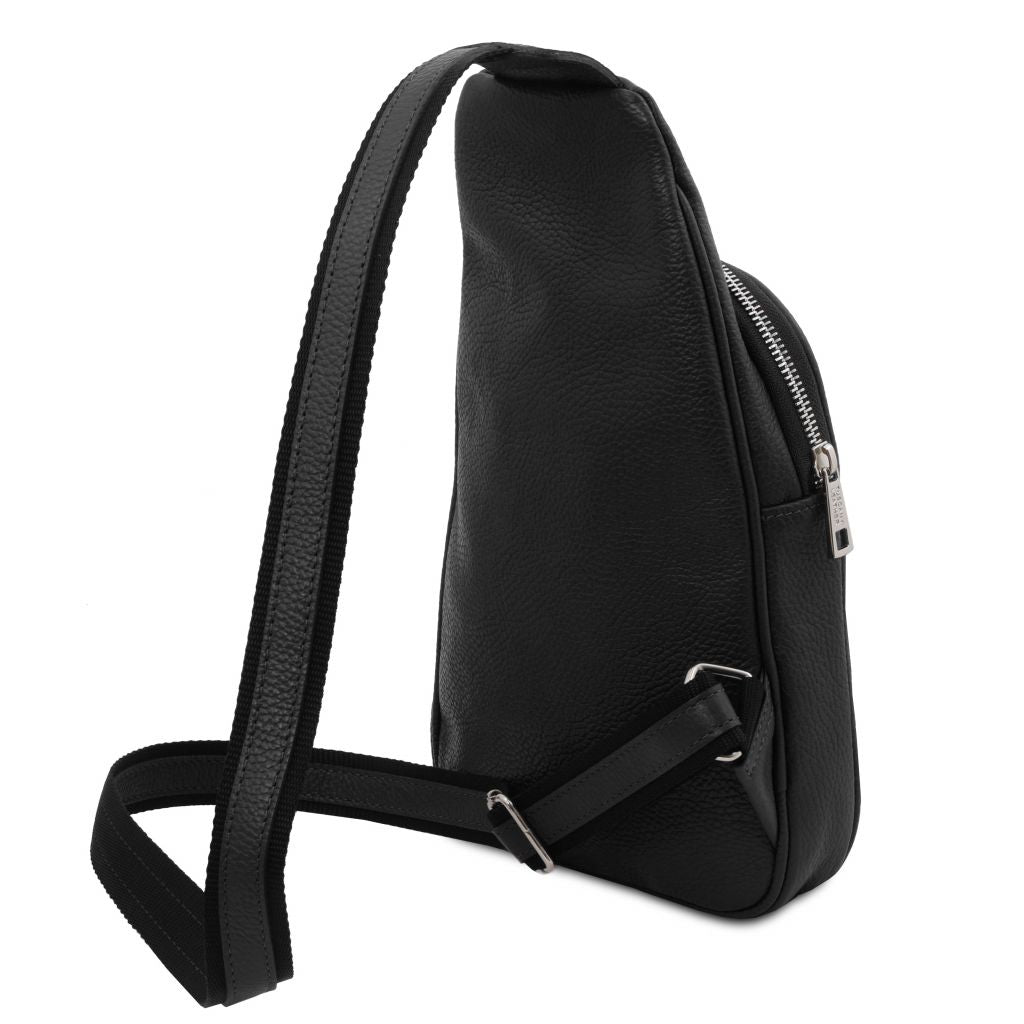 Tuscany Leather Albert Slingväska #Färg_Svart