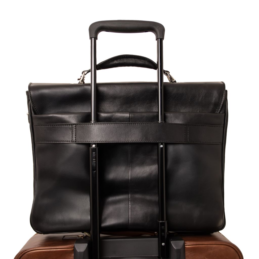 Tuscany Leather Alessandria Datorväska #Färg_Mörkbrun