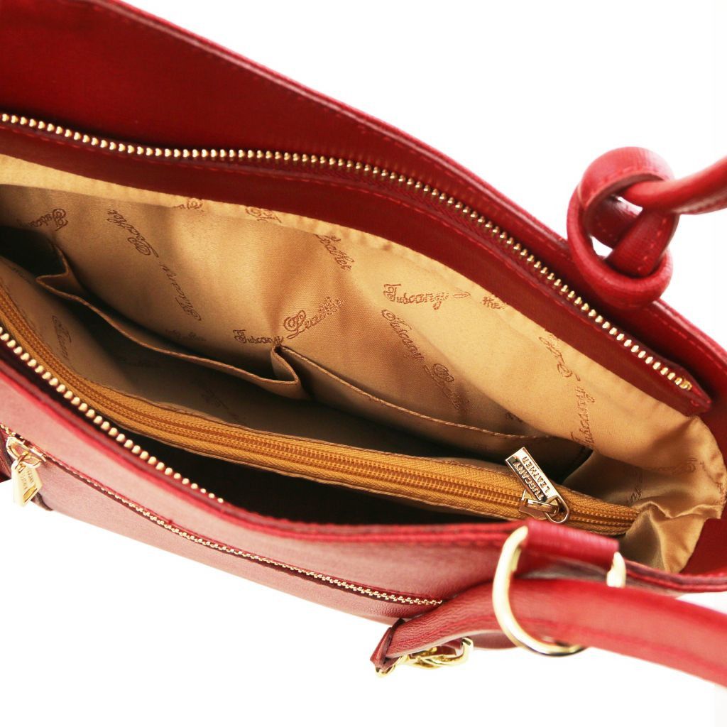Tuscany Leather Patty Handväska #Färg_Röd