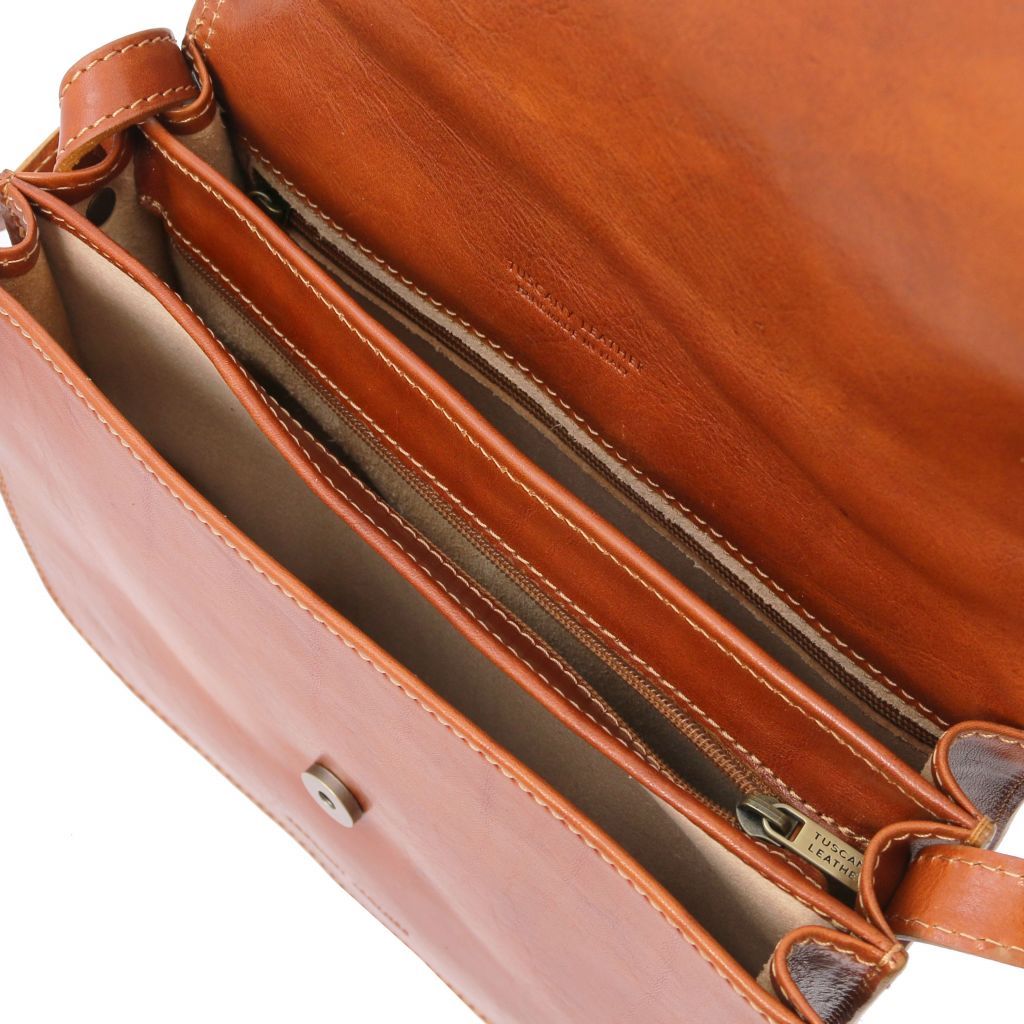 Tuscany Leather Greta Axelväska #Färg_Honung