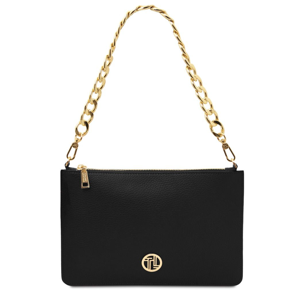 Tuscany Leather Diva Handväska #Färg_Svart